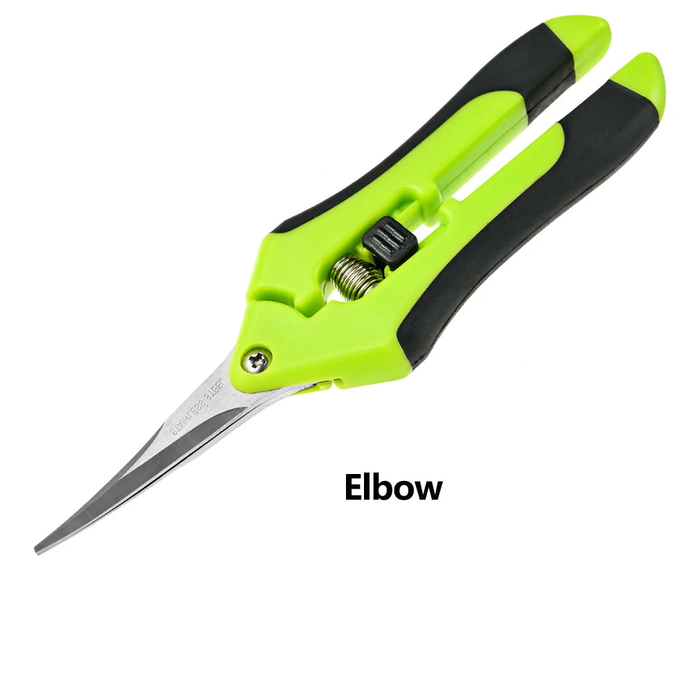 6.5 Inch Gardening Scissors Hand Pruner — Stainless Steel Blades