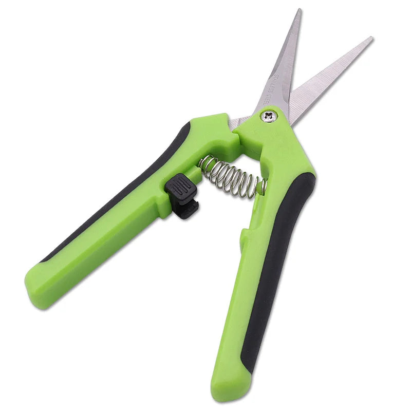 6.5 Inch Gardening Scissors Hand Pruner — Stainless Steel Blades