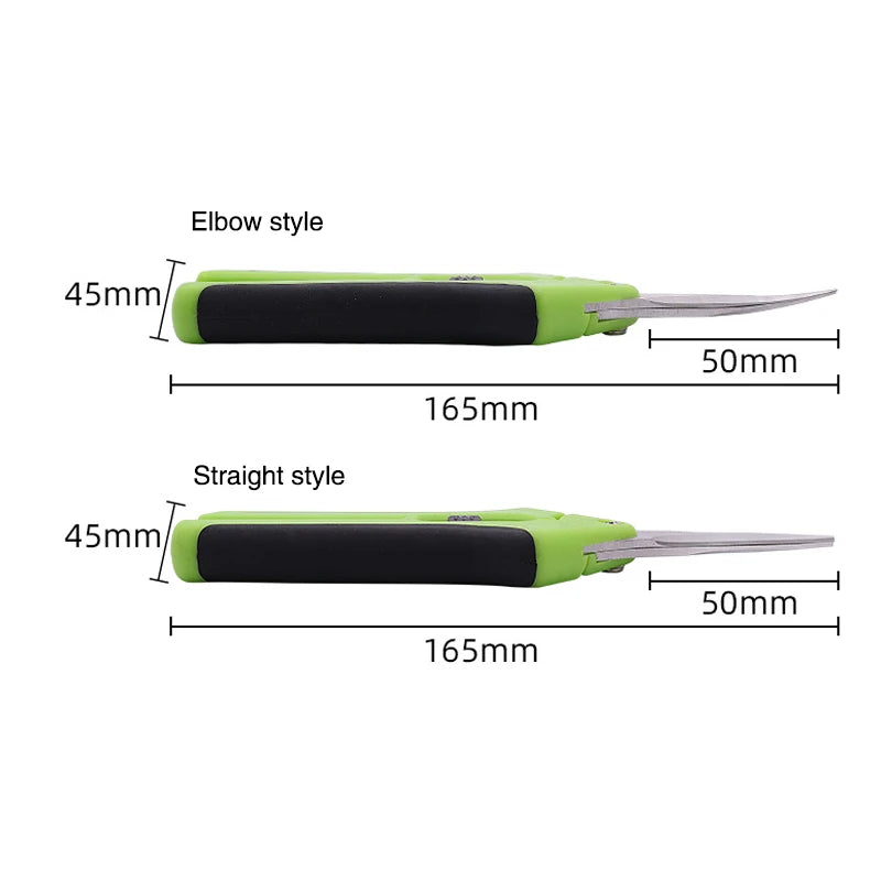 6.5 Inch Gardening Scissors Hand Pruner — Stainless Steel Blades