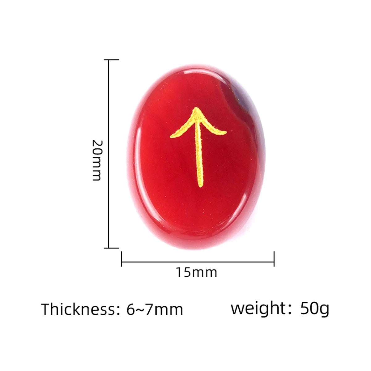 13pcs Witch Runes Natural Crystal Set — Onyx & Semi-Precious Carved Runes