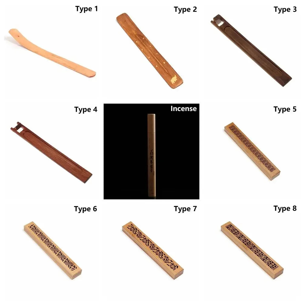 Handcrafted Buddhist Incense Holder — Aromatherapy Joss-Stick Censer & Ash Catcher