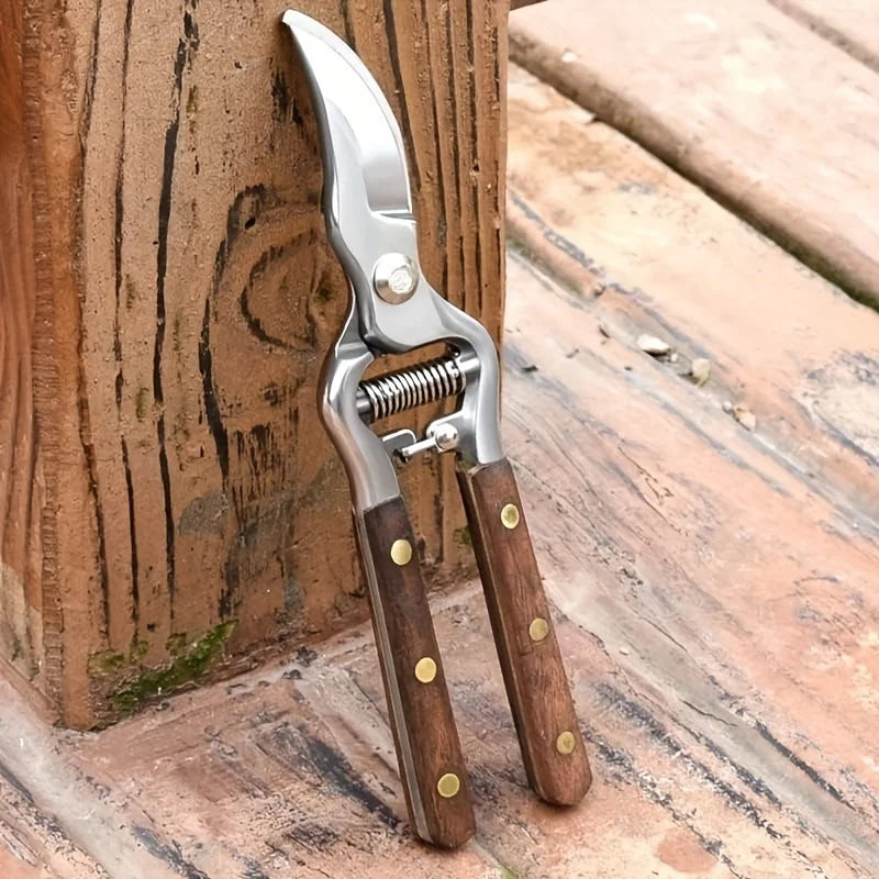 Classic Garden Pruning Shears — High Carbon Steel Blades