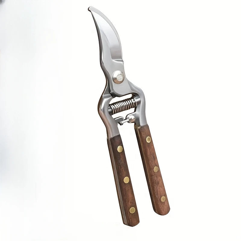 Classic Garden Pruning Shears — High Carbon Steel Blades