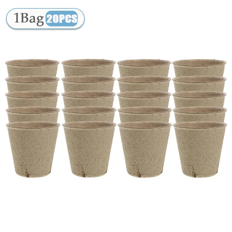 Biodegradable Seed Nursery Cups — Eco-Friendly Plant Starter Pots
